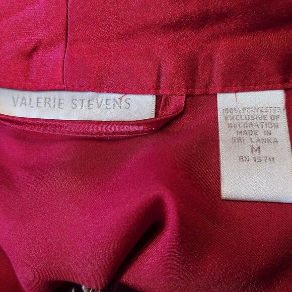 Vintage Valerie Stevens Floral Long Robe - Picture 8 of 9